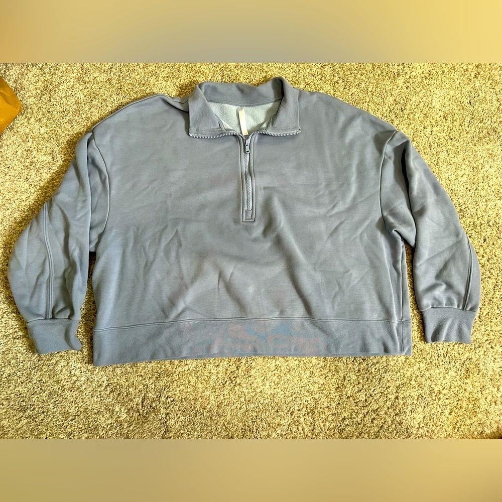 Fabletics Cropped Quarter-Zip *XXL*